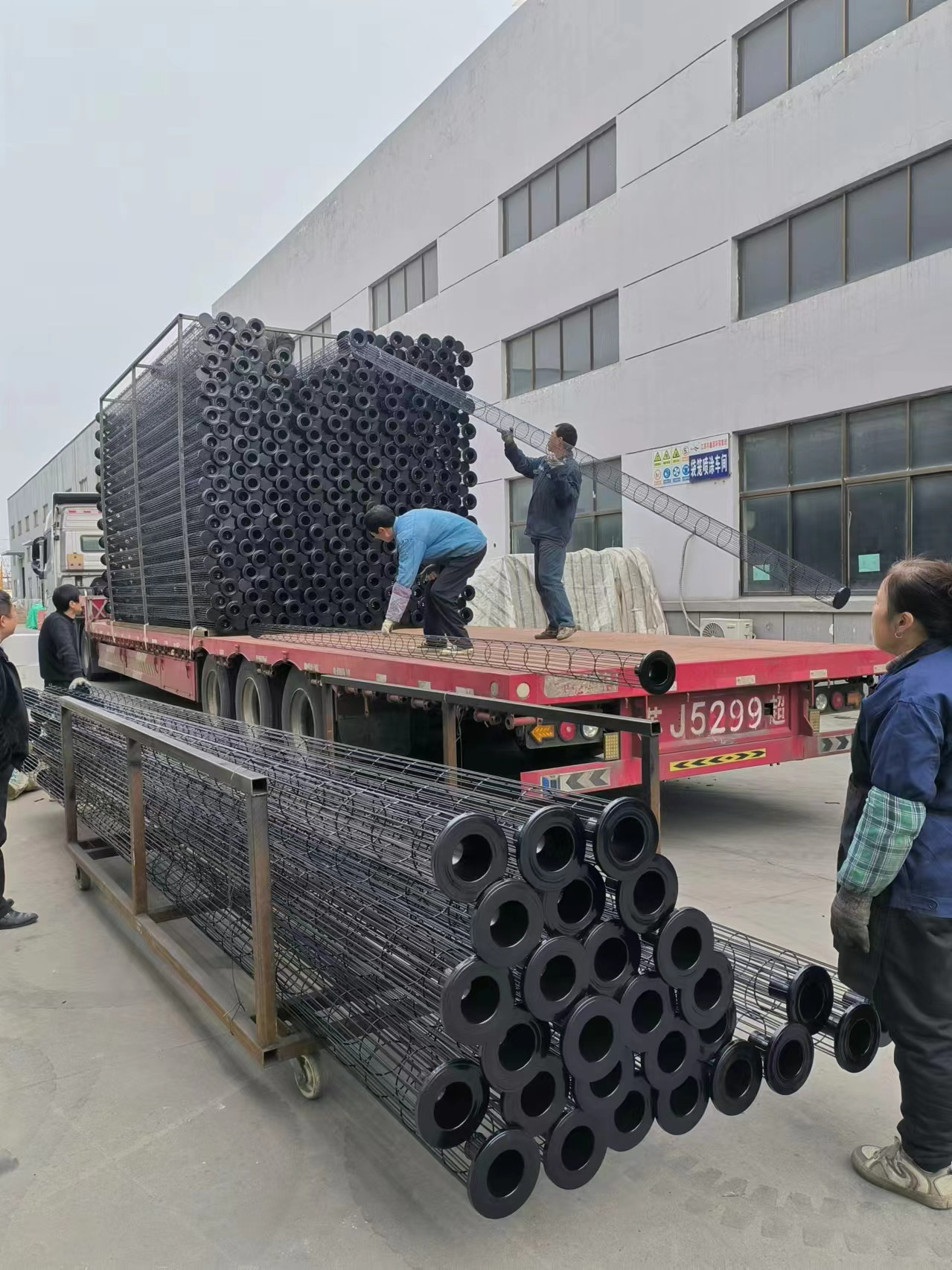 长沙市耐腐蚀骨架除尘滤袋笼骨销售批发